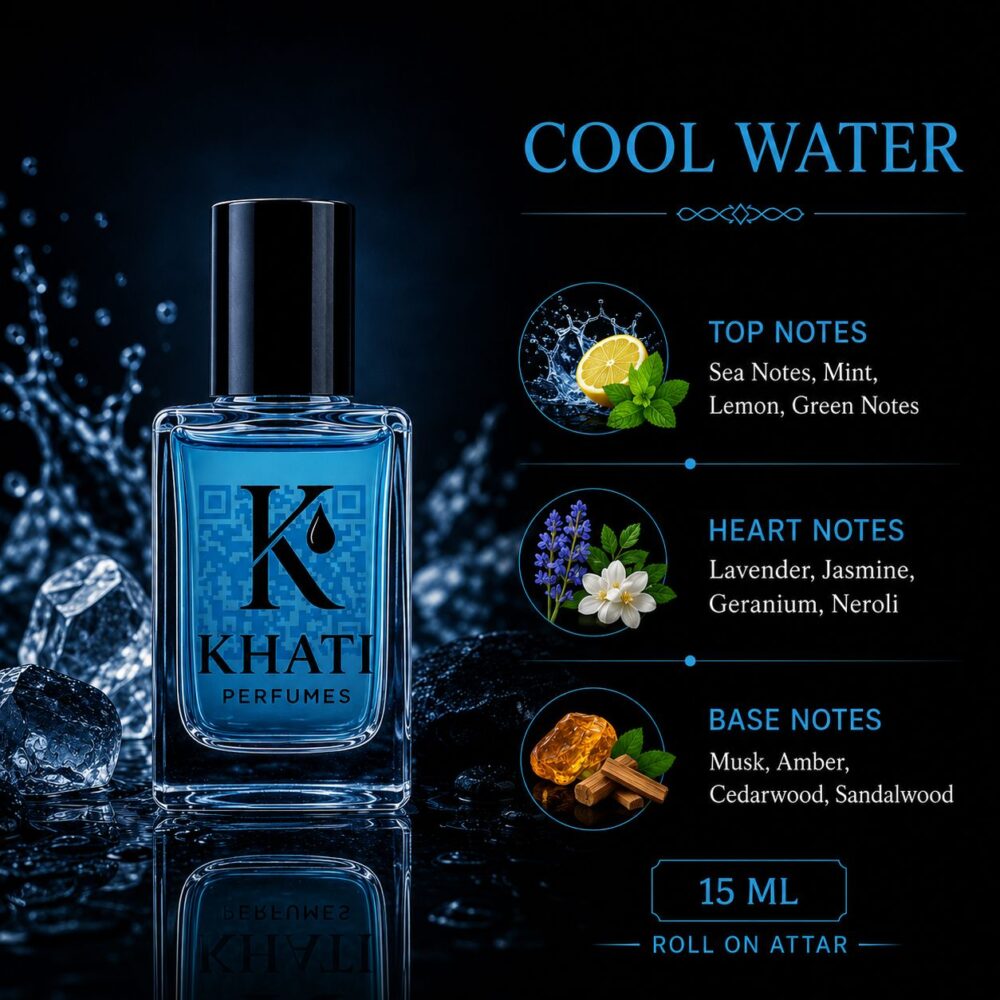 Cool Water Roll On Attar